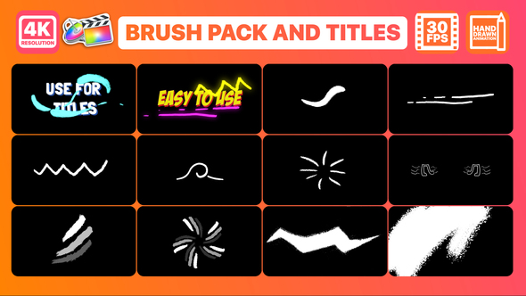Brush Elements And Titles | FCPX