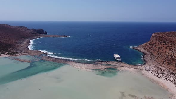 Blue Lagoon in Ballos Crete Greece