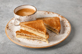 Cup of coffee and cheese toasted sandwich - PhotoDune Item for Sale