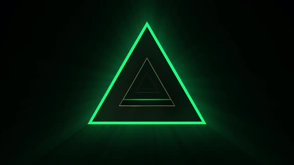 Abstract VJ Laser Glowing Neon alt