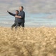 Businessman and Agronomist are Working in the Field - VideoHive Item for Sale
