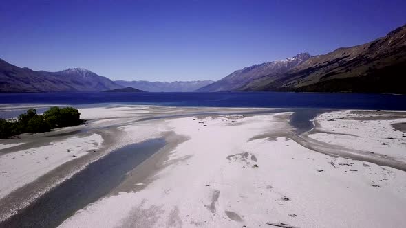 Lake in New Zealand