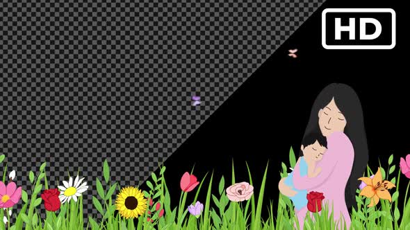 Mother's Day HD Background alt