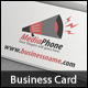 MediaPhone Business Card Template - GraphicRiver Item for Sale
