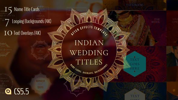 Indian Wedding Titles