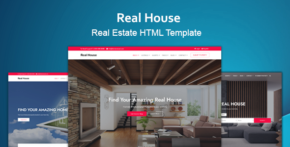 Real House - Real Estate HTML Template