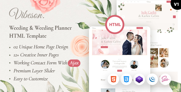 Love Website Templates from ThemeForest