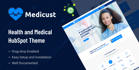 Medicust - Health and Medical HubSpot Theme