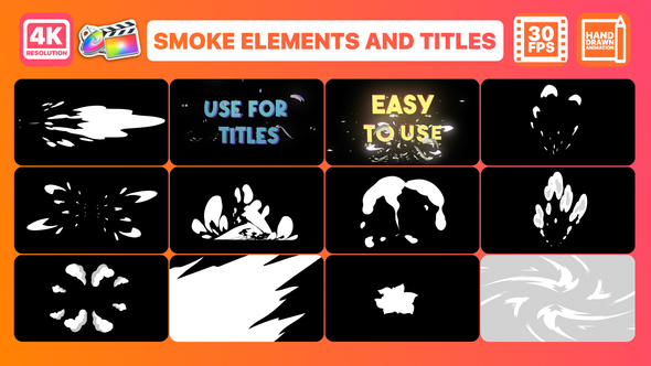 Smoke Elements and Titles | FCPX