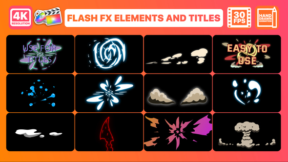 Flash FX Pack and Titles | FCPX alt