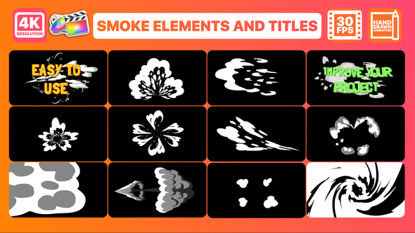 Smoke Pack and Titles | FCPX alt