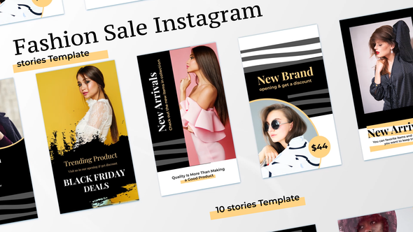 Fashion Sale Instagram stories Template