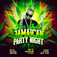 Jamaican Party Night Template - GraphicRiver Item for Sale