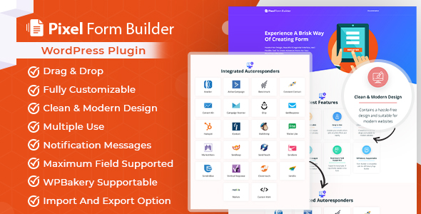Pixel - WordPress Form Builder Plugin & Autoresponder