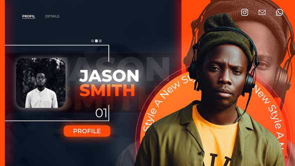 Profile Modern Slideshow alt