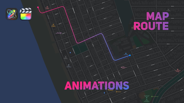 Map Route Animations