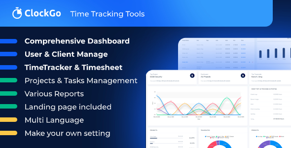 ClockGo - Time Tracking Tool