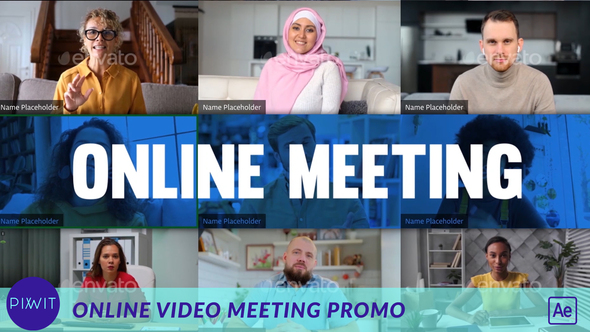 Online Video Meeting Promo