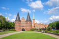 Holstentor - historic city gate of Lubeck, Germany - PhotoDune Item for Sale