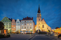 Boleslawiec, Poland. View of Basilica and old buildings on Market Square - PhotoDune Item for Sale