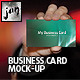 Business Card Mock-Up - GraphicRiver Item for Sale