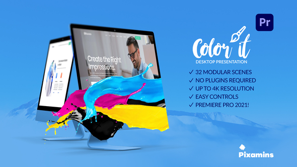 Color it - Desktop Presentation for Premiere Pro