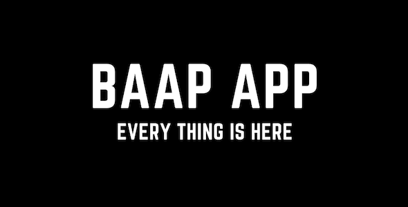 Baap app - 9 Apps within 1 app - IOS and android both with Firebase backend