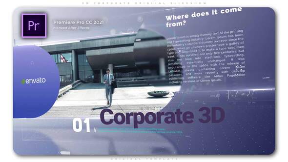 3D Corporate Original Slideshow