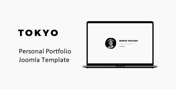 Tokyo – Personal Portfolio Joomla 4 Template With Page Builder