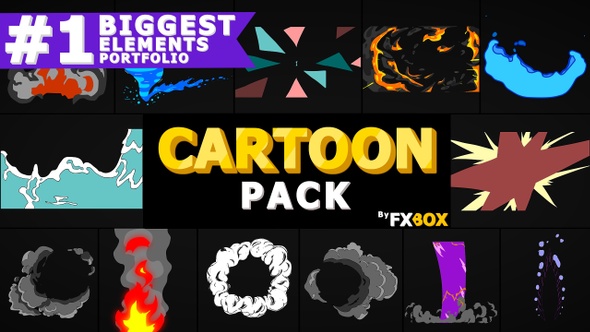 Cartoon Elemets Pack | Motion Graphics Pack