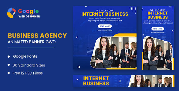 Business Animated Banner Google Web Designer