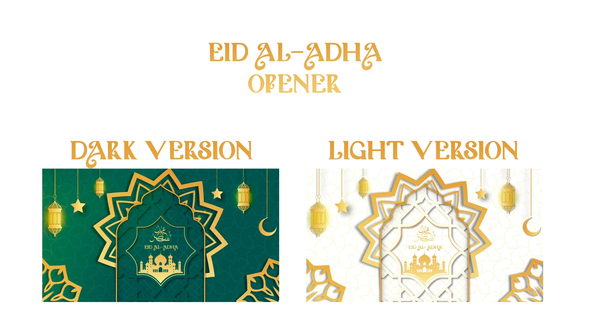 Eid Al-Adha Opener 2 in 1