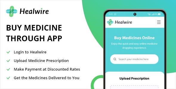 Healwire Android - internetowy sklep medyczny