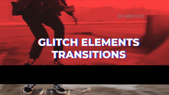 Glitch Elements Transitions