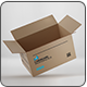 Cardboard Packaging Box Mockup - GraphicRiver Item for Sale