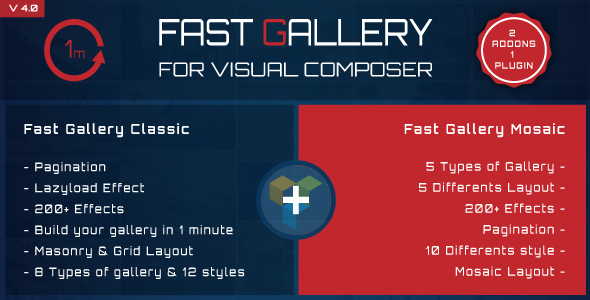 Szybka galeria dla Visual Composer Wordpress Plugin