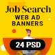 Job Search Web Ad Banners - GraphicRiver Item for Sale