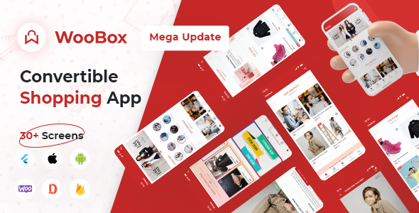 All New WooBox 2.0 - WooCommerce Flutter App