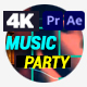 Music Party Night Event - VideoHive Item for Sale