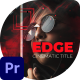 Edge Cinematic Titles - VideoHive Item for Sale