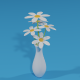 Flowers and Vase - 3DOcean Item for Sale