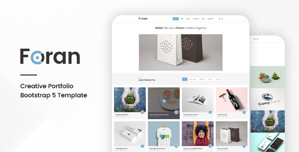 Foran – Creative Portfolio Bootstrap 5 Template