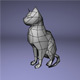 Low Poly Base Mesh Cat - 3DOcean Item for Sale