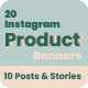 20 Product Instagram Posts And Stories - GraphicRiver Item for Sale