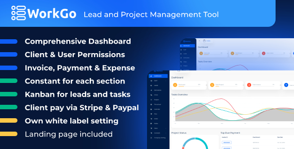 WorkGo - Lead and Project Management Tool