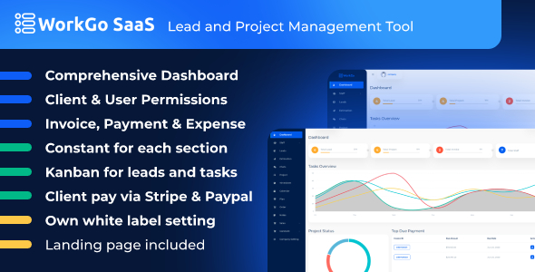 WorkGo SaaS - Lead and Project Management Tool