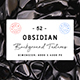 52 Obsidian Background Textures - 3DOcean Item for Sale