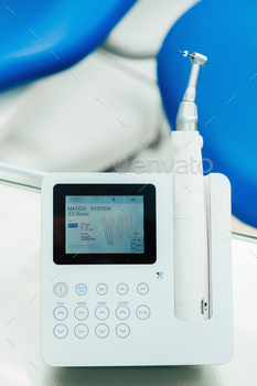 dental equipment in the dentist's office for root canal treatment. Close-up, endomotor / Photodune, Misc