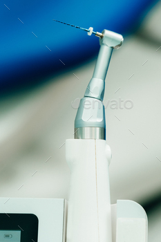 dental equipment in the dentist's office for root canal treatment. Close-up, endomotor / Photodune, Misc