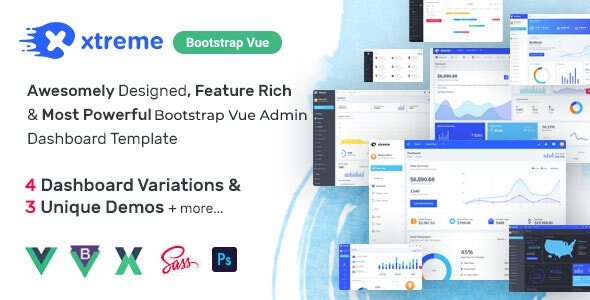 Xtreme Bootstrap Vue Admin